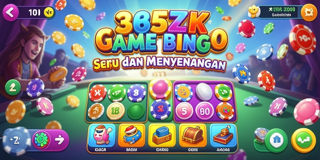 Tampilan gameplay seru dari 365ZK dalam permainan Bingo.