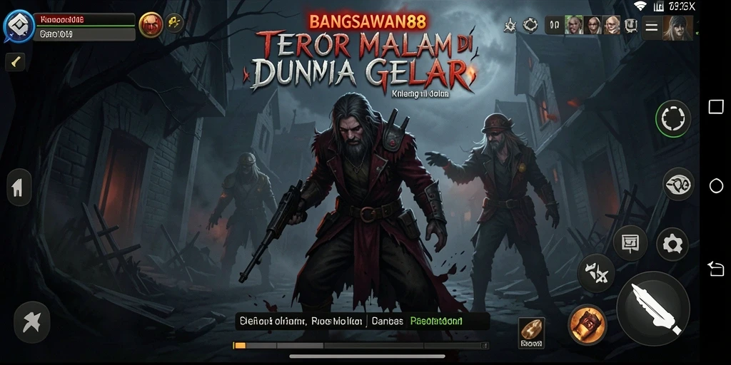 Screenshot BANGSAWAN88 menampilkan suasana misterius dalam gameplay Horror.