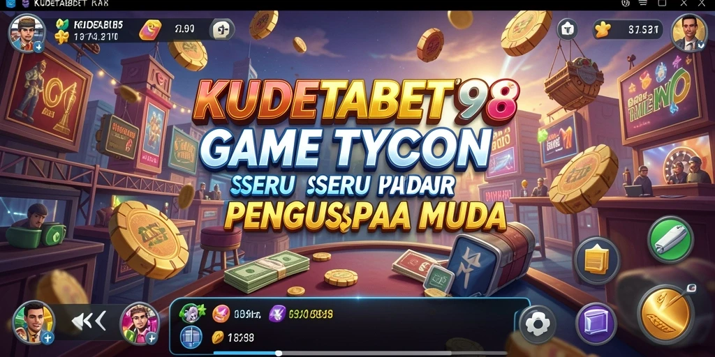 Tampilan gameplay seru dari KUDETABET98 yang menunjukkan strategi bisnis.