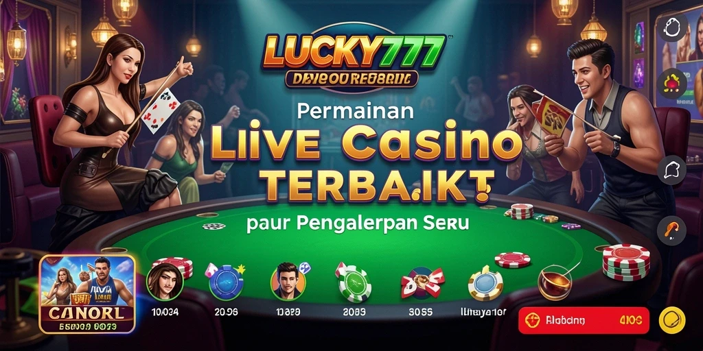 Tampilan gameplay LUCKY777 yang mendebarkan dan interaktif.