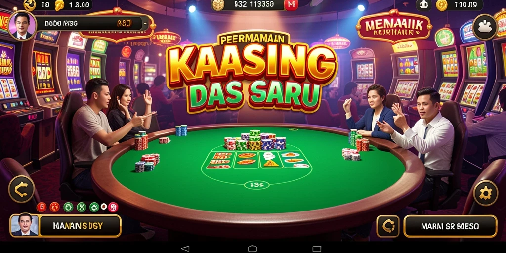 Screenshot N32 menampilkan gameplay kasino yang menegangkan dan interaktif.