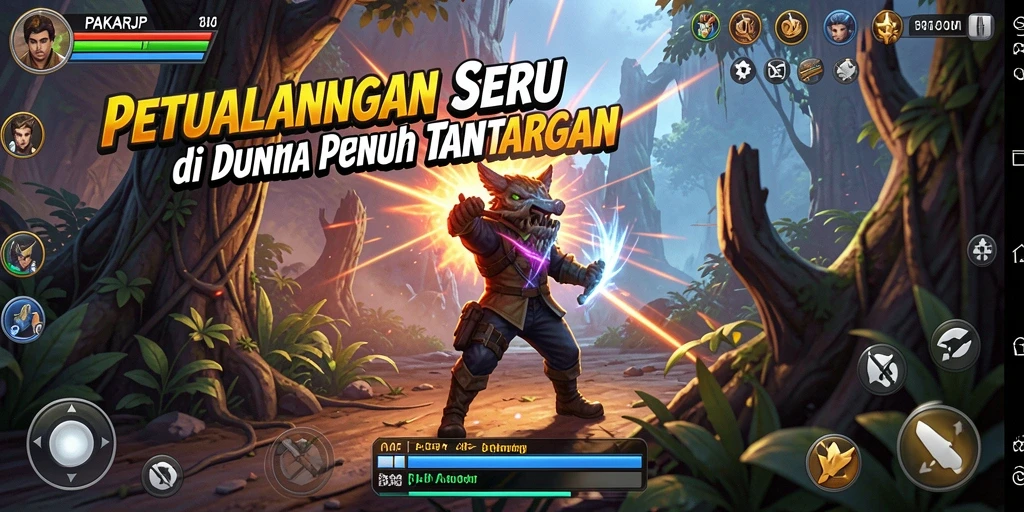 Gameplay menegangkan di PAKARJP dengan grafik yang memukau.