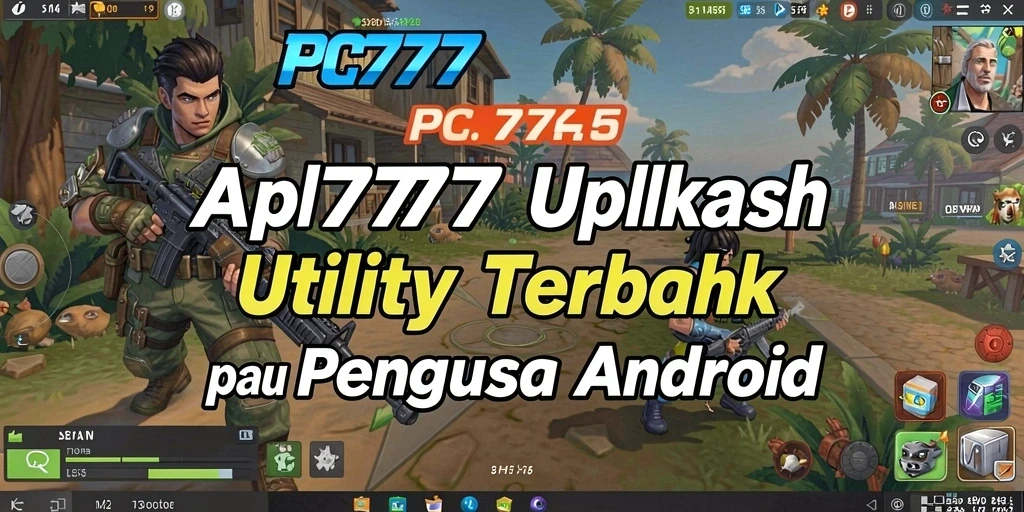 Tampilan antarmuka utama PC777 dengan fitur utility yang intuitif.