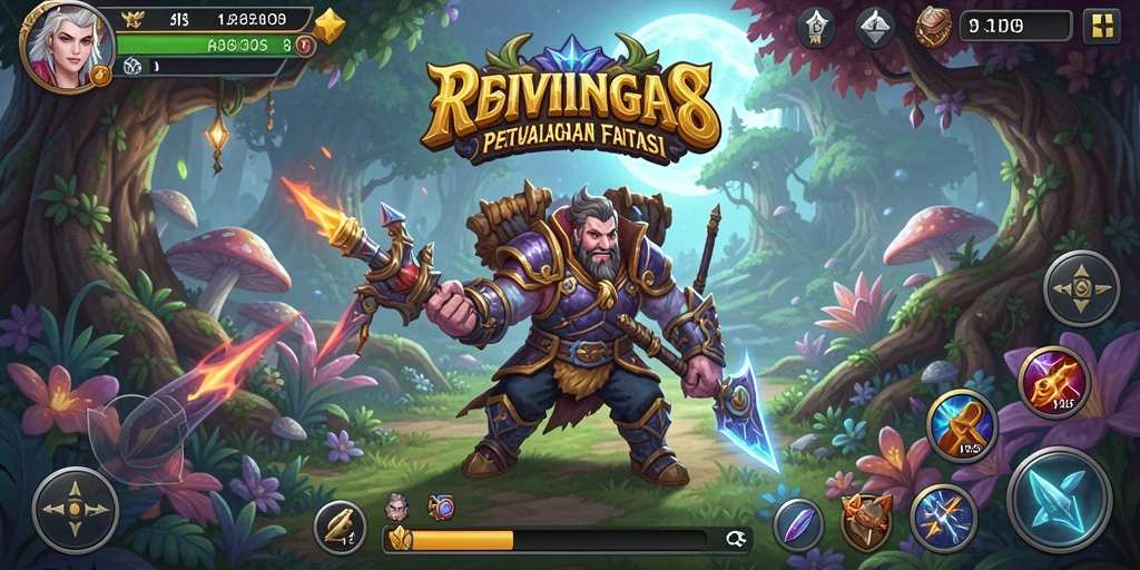 Tampilan screenshot RPVIP8 yang menampilkan aksi gameplay yang menegangkan.